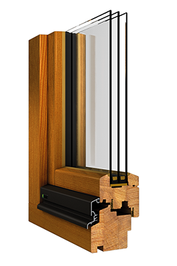 Holzfenster für Bremen.